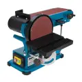 Szlifierka stołowa tarczowa i taśmowa 350 W 390 mm - Silverline