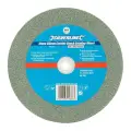 Zielona tarcza szlifierska z węglika krzemu Średnioziarnista 200 x 20 mm - Silverline
