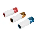 Zestaw kluczy nasadowych udarowych do felg 3 szt. 1/2 cala / 17, 19 i 21 mm - Silverline