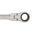 Przegubowy klucz płasko-oczkowy z grzechotką 27 mm - Silverline