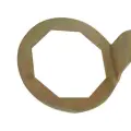 Klucz oczkowy wygięty dla elementów grzewczych Wygięty 86 mm - Silverline
