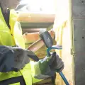 Łom do wyciągania gwoździ z przecinakiem 450 mm - Silverline