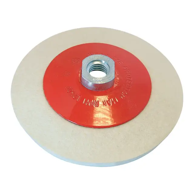 Krążek filcowy ścięty 115 mm - Silverline