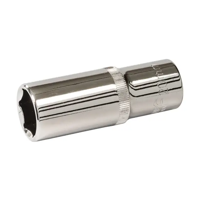 Długa metryczna nasadka sześciokątna 1/2 cala 20 mm - Silverline