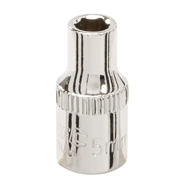 Metryczna nasadka sześciokątna 1/4 cala 5 mm - Silverline