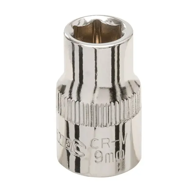 Metryczna nasadka sześciokątna 3/8 cala 9 mm - Silverline