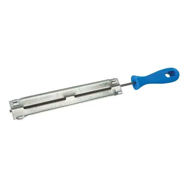 Pilnik z prowadnikiem do pił łańcuchowych 4.0mm / 5/32 cala - Silverline