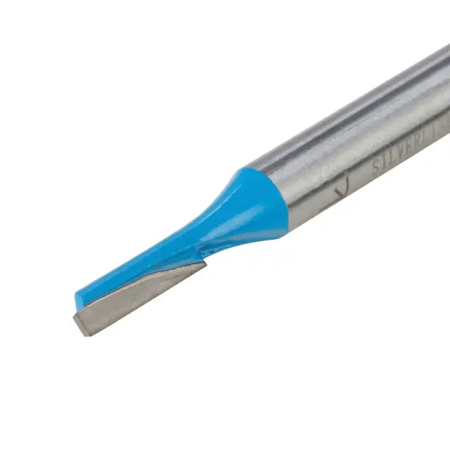 1/4 cala Metryczny frez trzpieniowy prosty 4 x 12 mm - Silverline