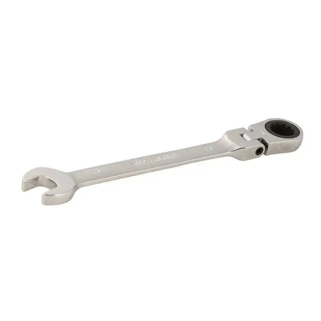 Przegubowy klucz płasko-oczkowy z grzechotką 13 mm - Silverline