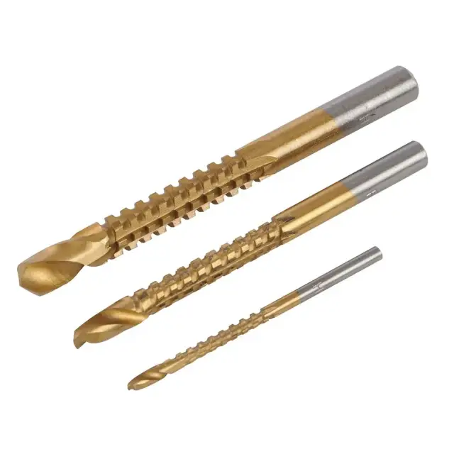Wiertło - piła, komplet 3 szt. 3, 6 oraz 8 mm - Silverline