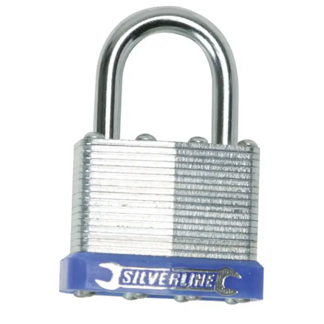 Kłódka laminowana 40 mm - Silverline