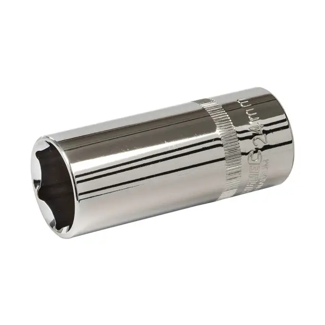 Długa metryczna nasadka sześciokątna 1/2 cala 24 mm - Silverline