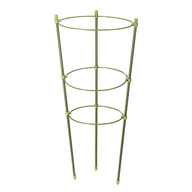 Podpora pierścieniowa dla roślin, 3 pierścienie, 450 mm Ø 140, 155 i 175 mm - Silverline