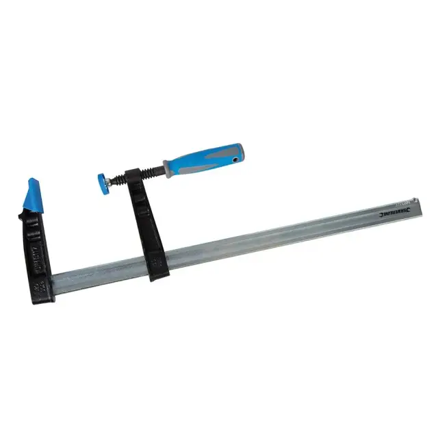 Wytrzymały ścisk nastawny typu F 500 x 120 mm - Silverline