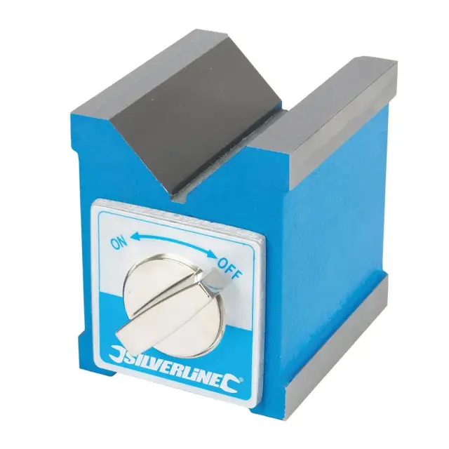 Pryzma traserska magnetyczna 70 x 60 x 70 mm - Silverline