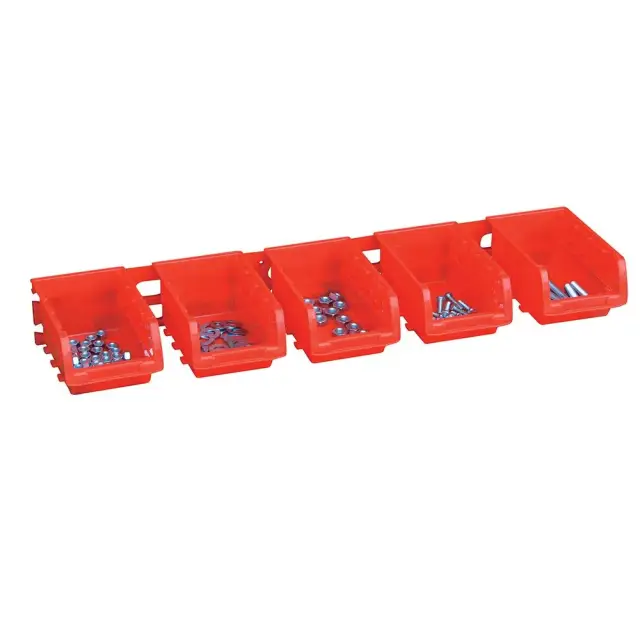Zestaw pojemników magazynowych 8 szt. 165 x 105 x 75 mm - Silverline