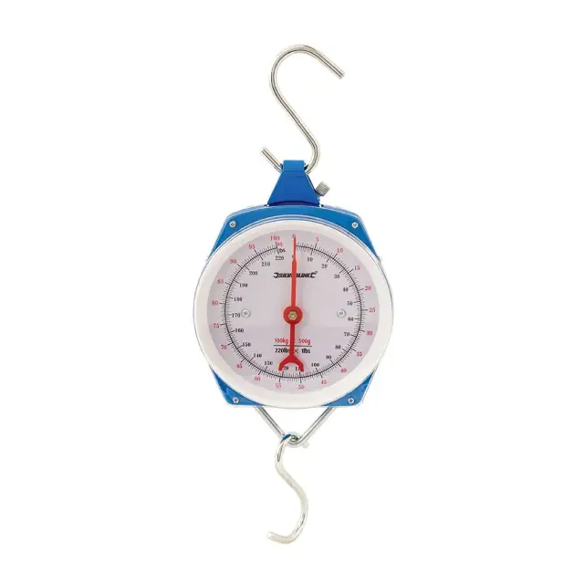 Wytrzymała waga hakowa zawieszana 100 kg - Silverline