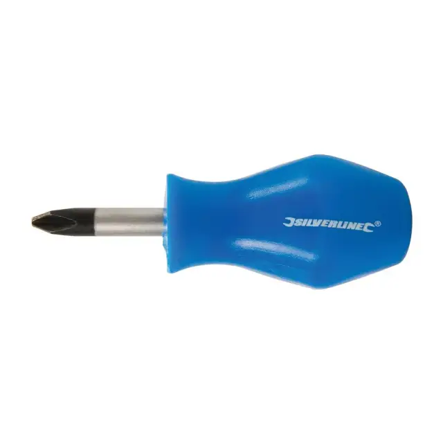 Wkrętak o krótkim grocie PH2 x 25 mm - Silverline