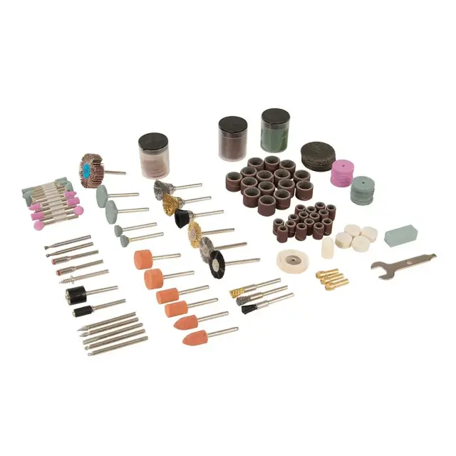 Zestaw akcesoriów do narzędzia wielofunkcyjnego, 216 częściowy Trzpień 3,17 mm - Silverline