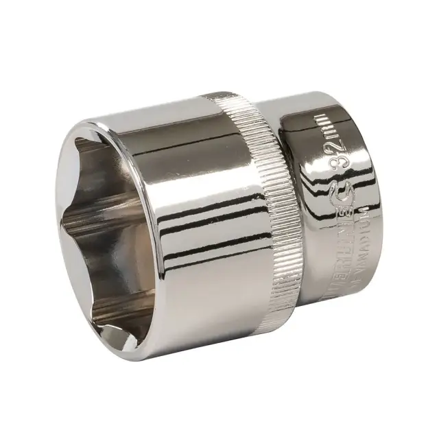 Metryczna nasadka sześciokątna 1/2 cala 32 mm - Silverline