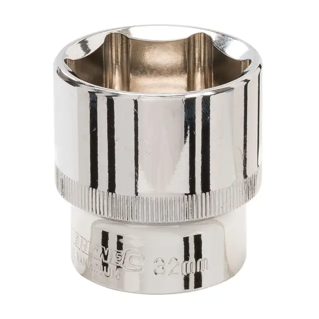 Metryczna nasadka sześciokątna 1/2 cala 32 mm - Silverline