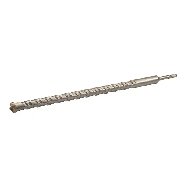 Wiertło udarowe SDS Plus, z głowicą krzyżową 28 x 460 mm - Silverline