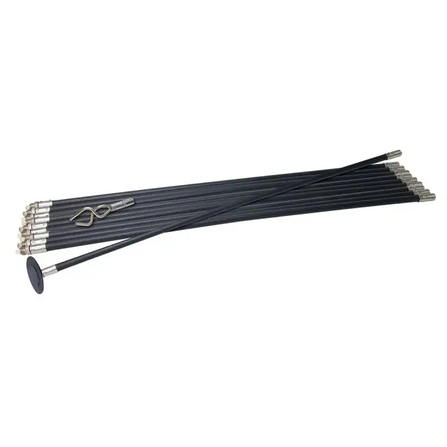 Lock Rod zestaw prętów do drenażu, 12 częściowy Zestaw prętów do drenażu, 12 częściowy - Silverline