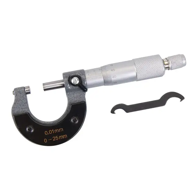 Mikrometr zewnętrzny 25 mm - Silverline