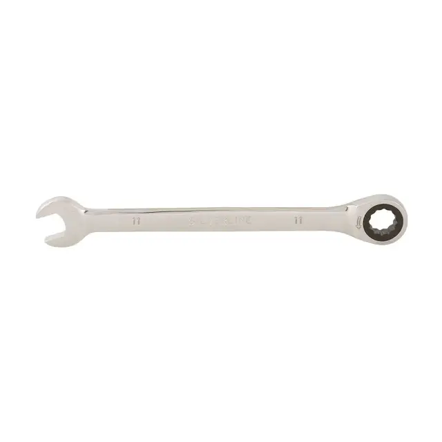Stały klucz płasko-oczkowy z grzechotką 11 mm - Silverline