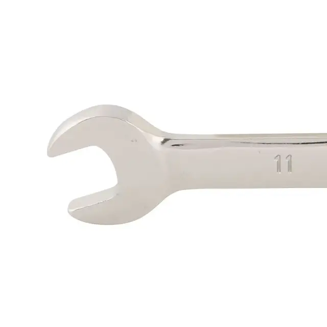 Stały klucz płasko-oczkowy z grzechotką 11 mm - Silverline
