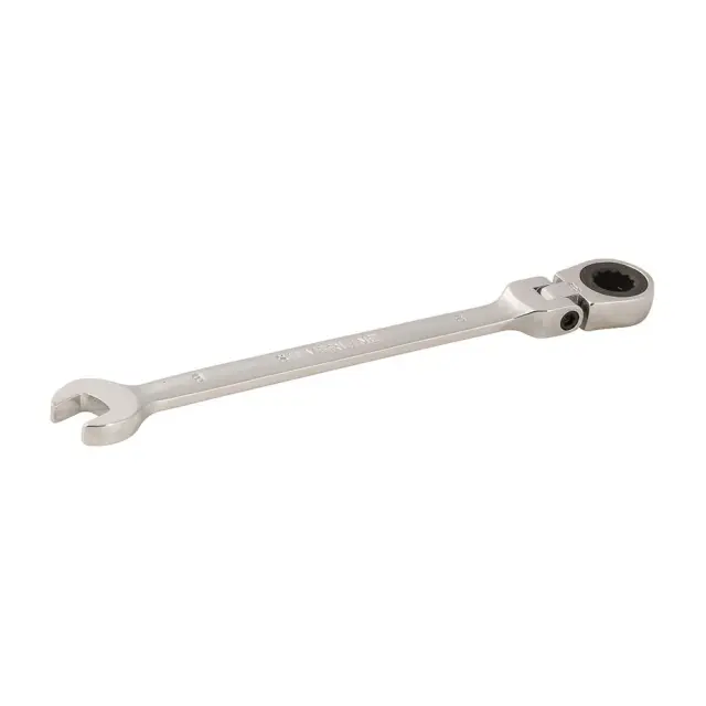 Przegubowy klucz płasko-oczkowy z grzechotką 8 mm - Silverline