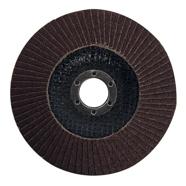 Dysk lamelkowy z nasypem z tlenku glinu 125 mm, P 80 - Silverline