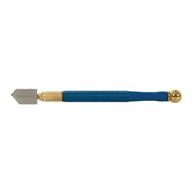 Nóż olejowy do cięcia szkła 175 mm / 2 - 8 mm - Silverline