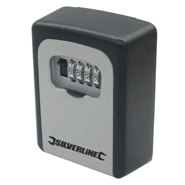 Ścienny sejf na klucze 121 x 83 x 40mm - Silverline