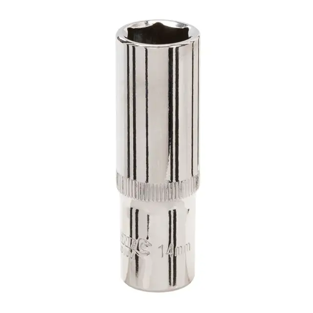 Długa nasadka metryczna 3/8 cala sześciokątna 14 mm - Silverline