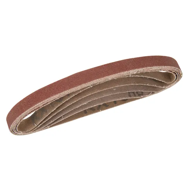 Ścierny pas bezkońcowy 10 x 330 mm, 5 szt. P40, P60, 2 x P80, P120 - Silverline