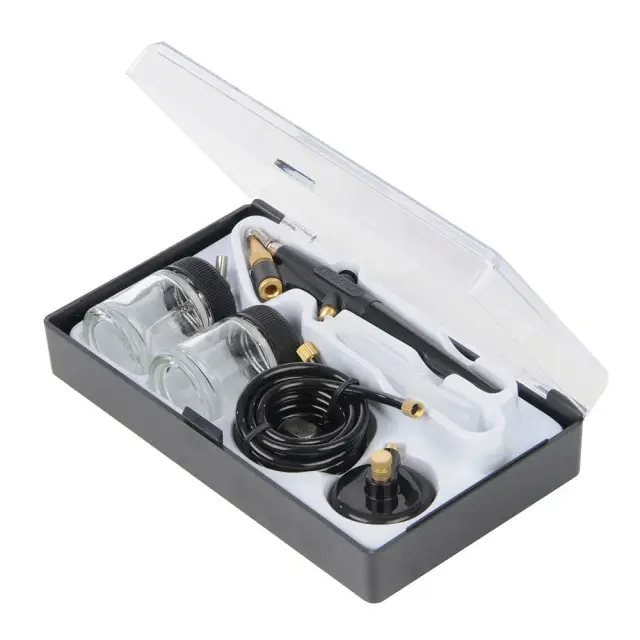 Modelarski zestaw aerografów, 6 szt. 22ml - Silverline
