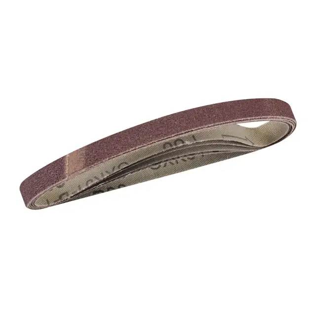 Ścierny pas bezkońcowy 10 x 330 mm, 5 szt. P 80 - Silverline