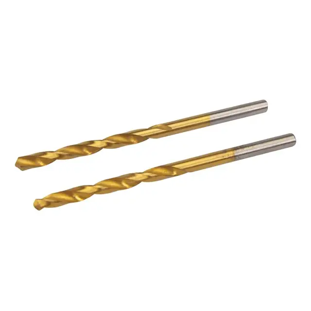 Wiertło HSS z powłoką tytanową, dwupak 4,0 mm - Silverline