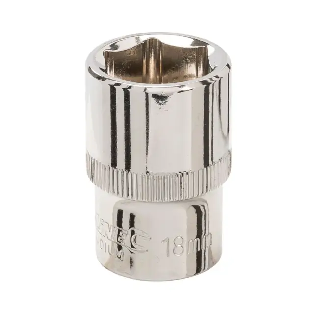 Metryczna nasadka sześciokątna 1/2 cala 18 mm - Silverline
