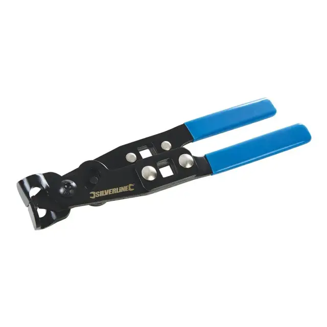 Szczypce do opasek osłon wału 240 mm - Silverline