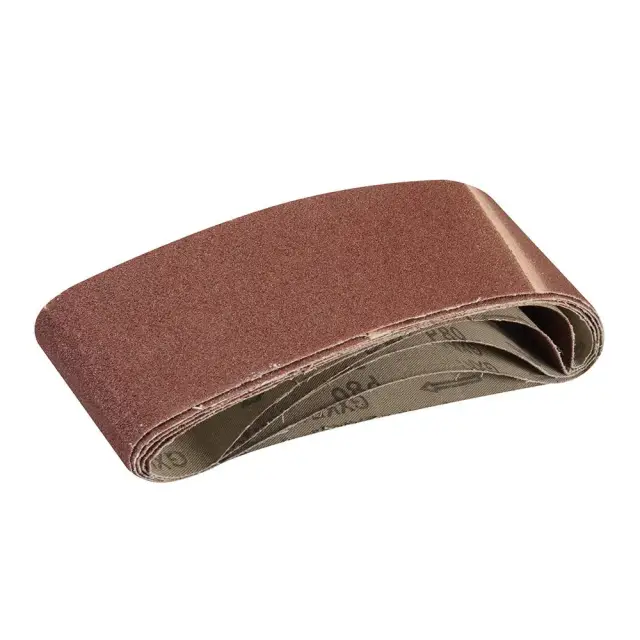 Ścierny pas bezkońcowy 75 x 533 mm, 5 szt. P 80 - Silverline