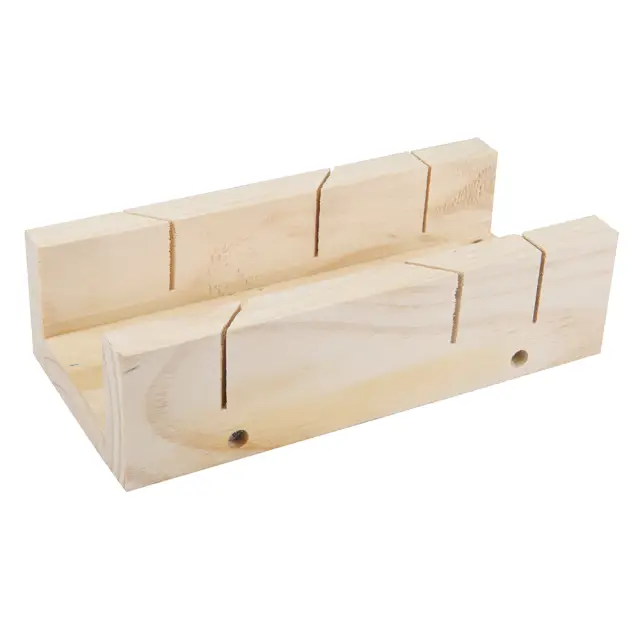 Skrzynka uciosowa drewniana 250 x 85 mm - Silverline