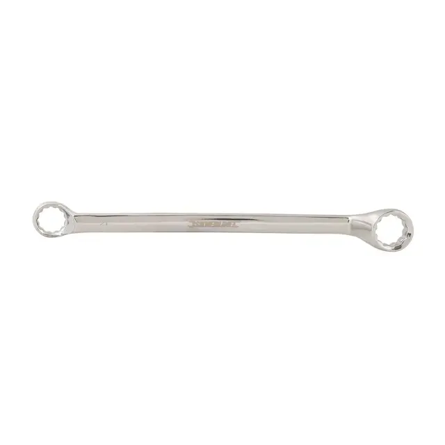 Klucz oczkowy wygięty 21 x 23 mm - Silverline