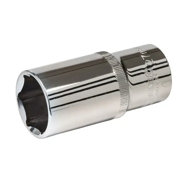 Długa metryczna nasadka sześciokątna 1/2 cala 27 mm - Silverline