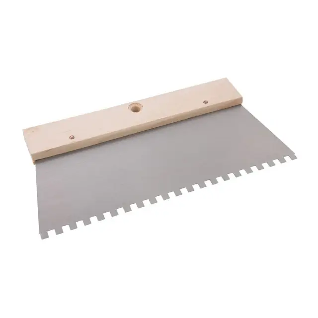 Szpachla do kleju- zębata 250 mm - Ząb 6 mm - Silverline