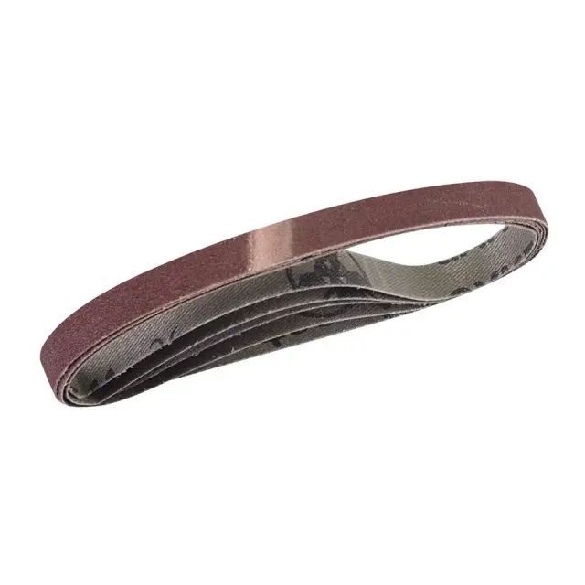 Ścierny pas bezkońcowy 10 x 330 mm, 5 szt. P 120 - Silverline