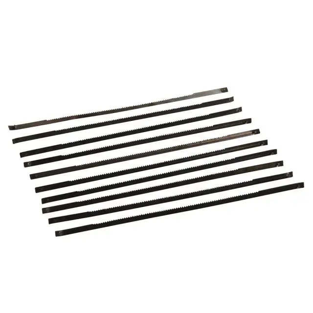 Brzeszczoty do wyżynarek stołowych, 130 mm, 10 szt. 24 TPI - Silverline
