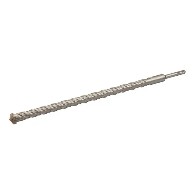 Wiertło udarowe SDS Plus, z głowicą krzyżową 25 x 460 mm - Silverline
