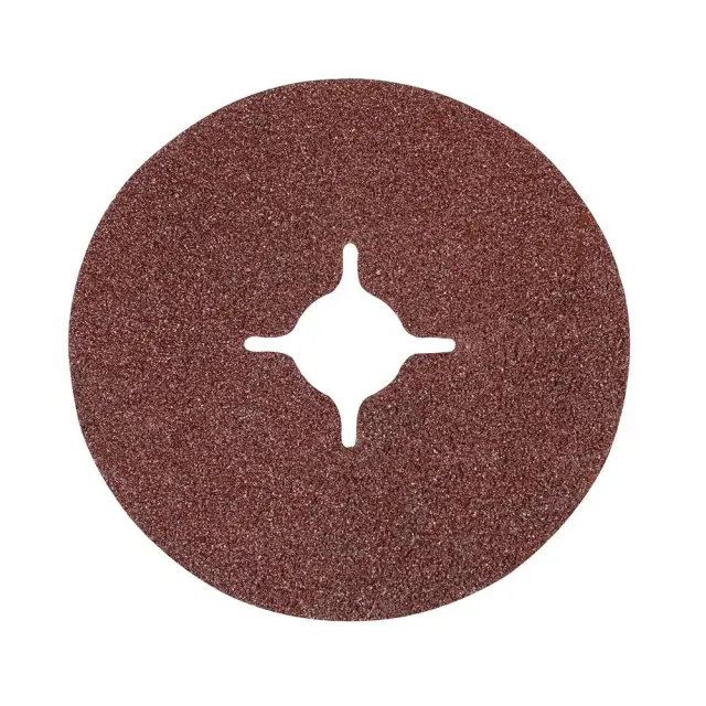 Krążek ścierny fibrowy 115 x 22,23 mm 10 szt. 115 mm, P60 - Silverline